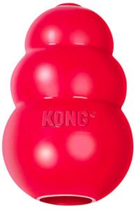 KONG Classic Dog Toy, Medium, Red